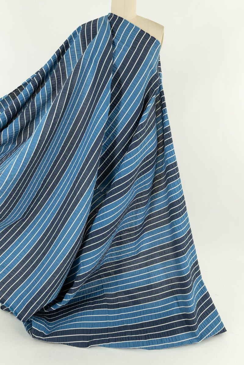 Beach Front Stripe Italian Woven - Marcy Tilton Fabrics