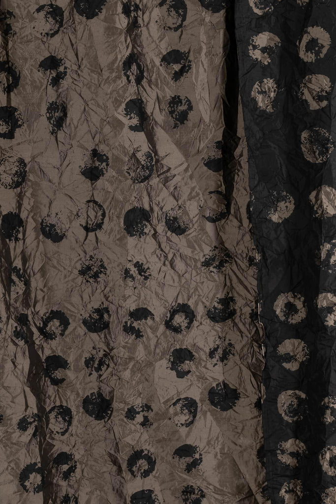 Cocoa Dot Jacquard Woven - Marcy Tilton Fabrics