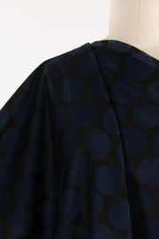 Inky Dots Japanese Micro Wale Cotton Corduroy