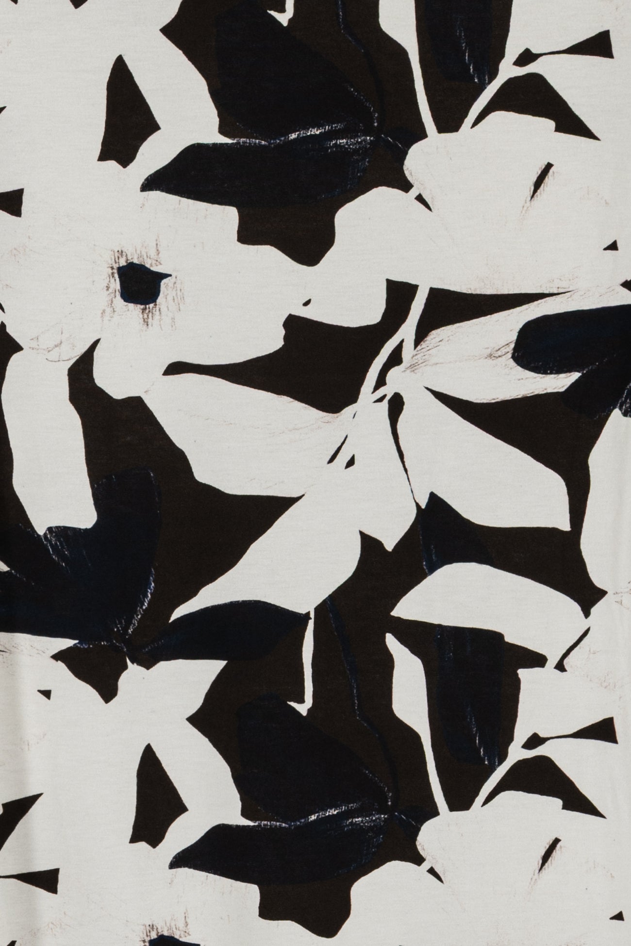 Ivory Orchids Italian Cotton Knit