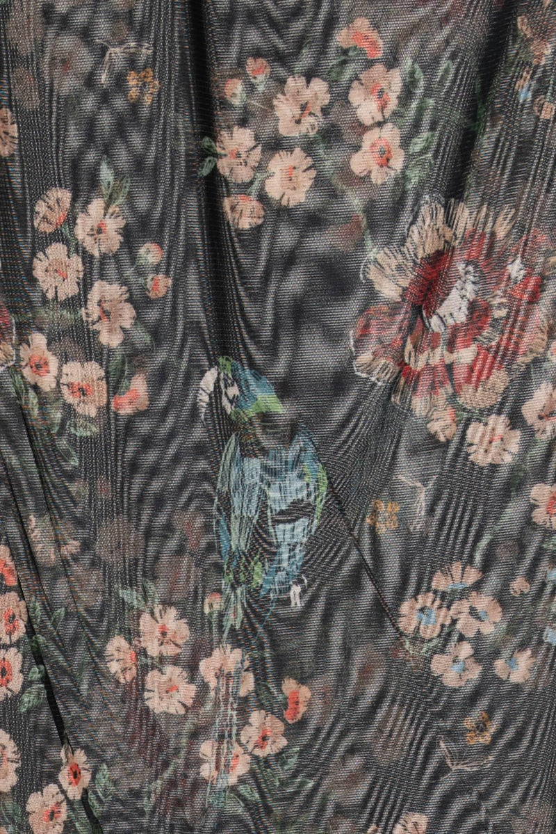 Midnight Garden Mesh Knit - Marcy Tilton Fabrics