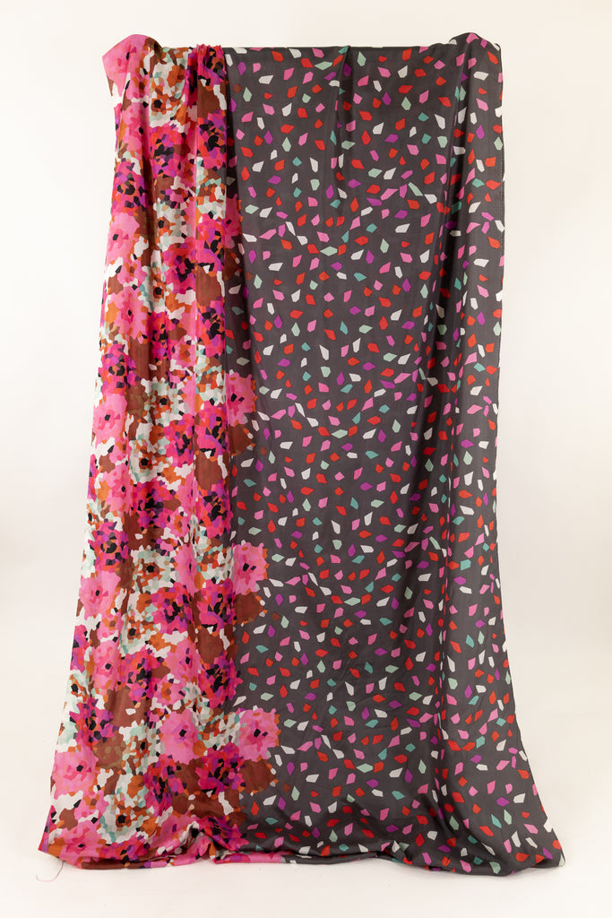 Drifting Pink Italian Silk Woven - Marcy Tilton Fabrics