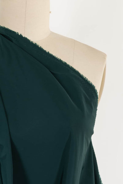 Rain Forest Green Rainwear Woven - Marcy Tilton Fabrics
