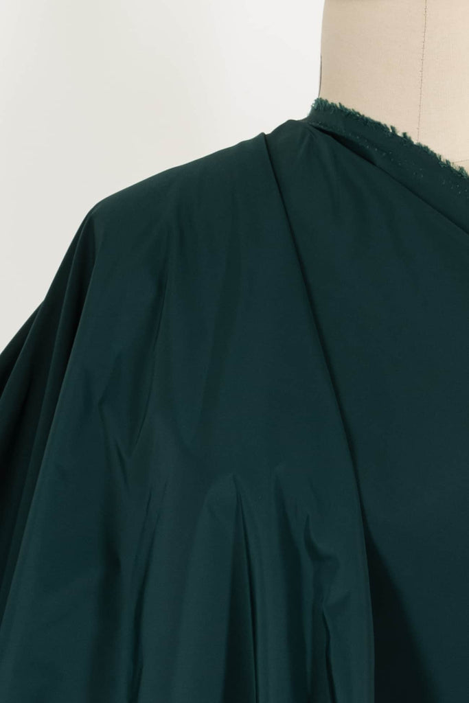 Rain Forest Green Rainwear Woven - Marcy Tilton Fabrics