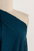 Spotty Teal Italian Knit - Marcy Tilton Fabrics
