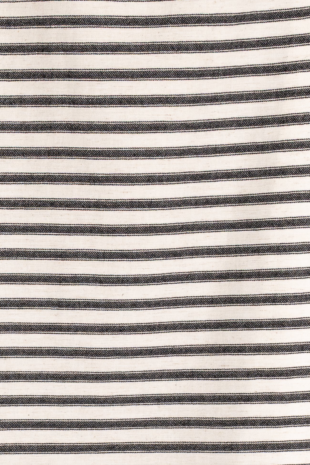 Ticking Luxe Cotton/Linen Woven