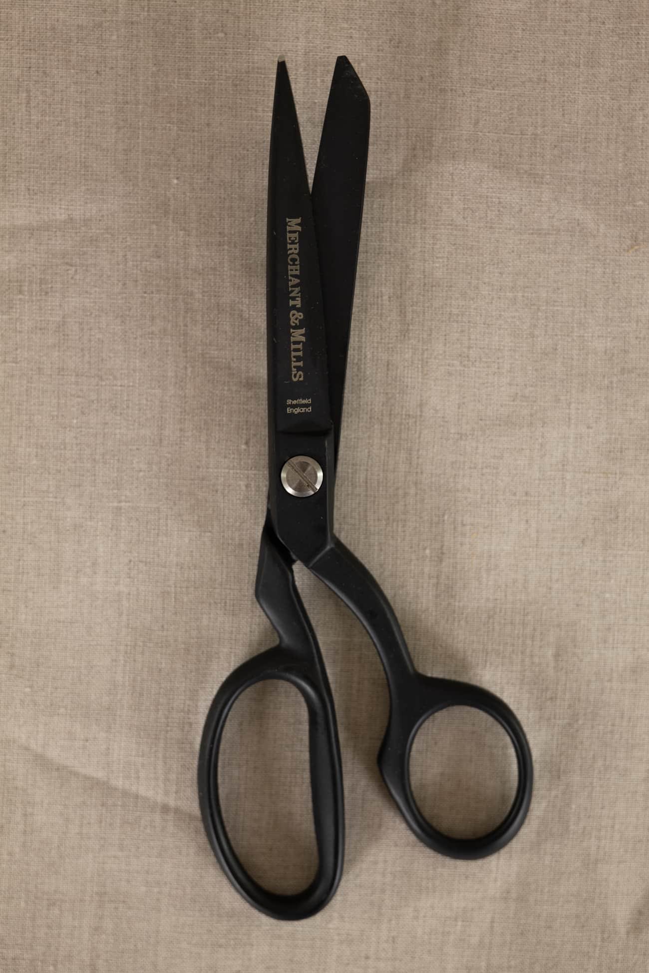 Matte Black 8" Scissors - Marcy Tilton Fabrics