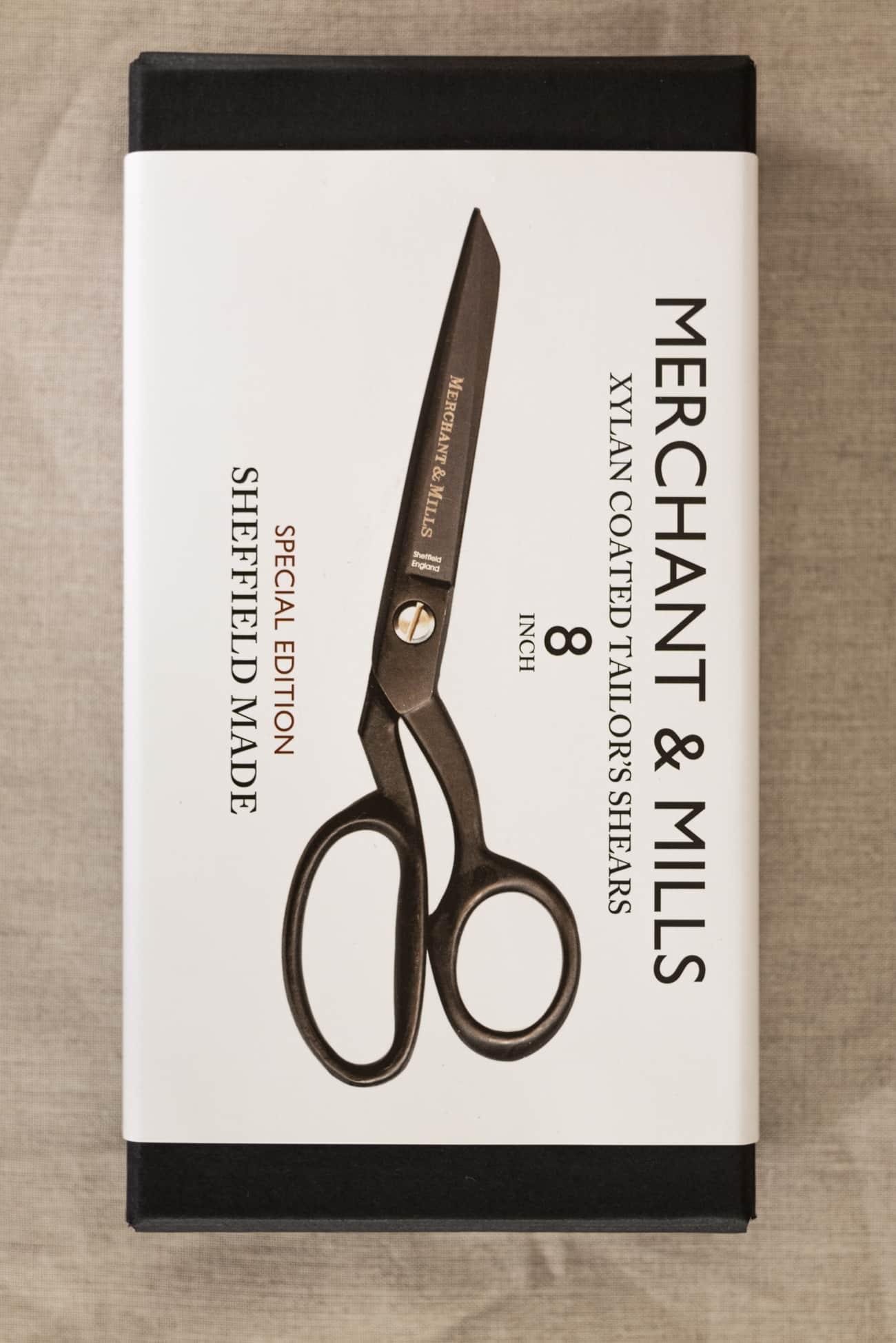 Matte Black 8" Scissors - Marcy Tilton Fabrics