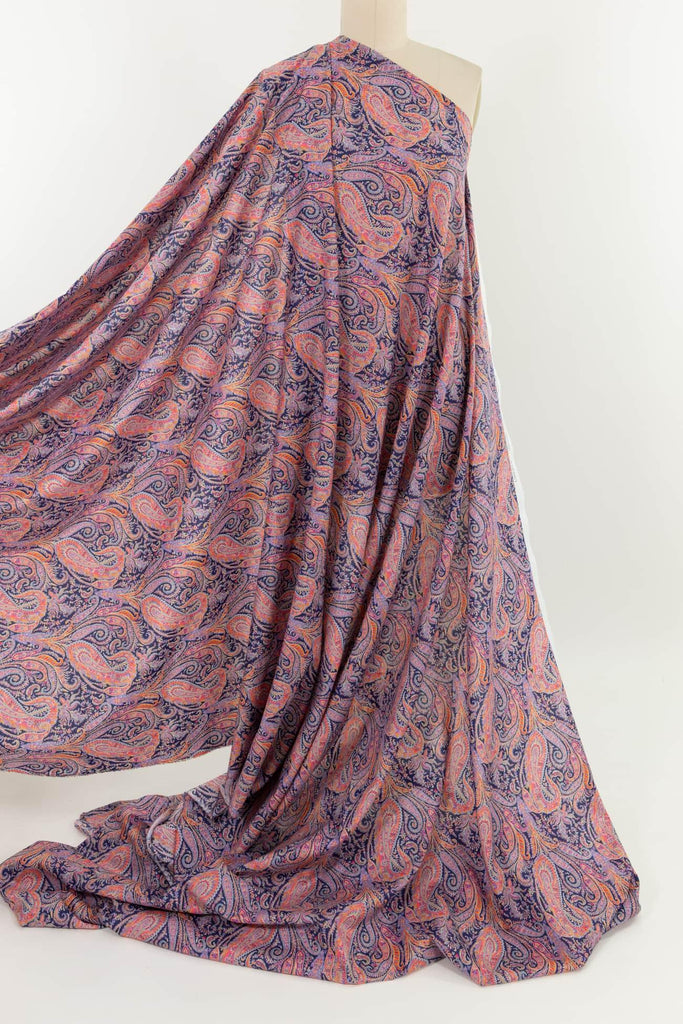 Aberdeen Paisley Liberty Cotton Woven - Marcy Tilton Fabrics