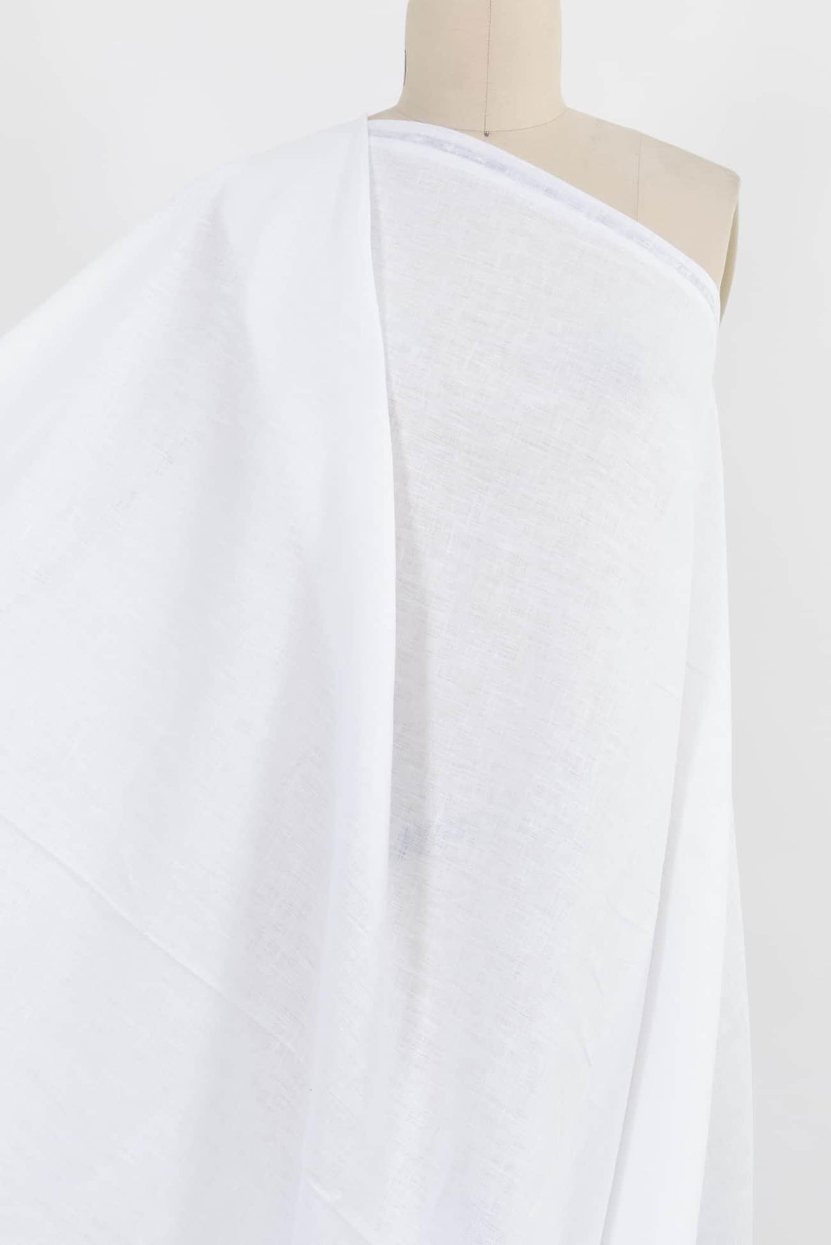 Artic White Linen Woven - Marcy Tilton Fabrics