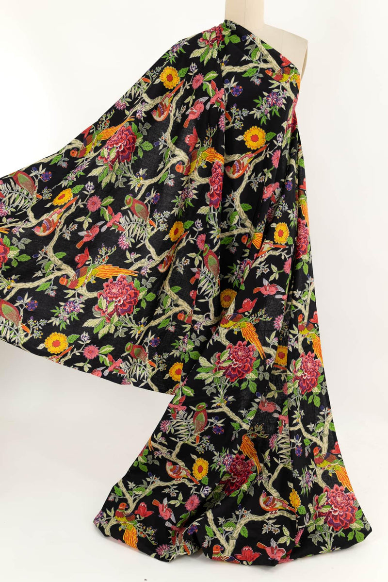 Birdy India Cotton Woven - Marcy Tilton Fabrics
