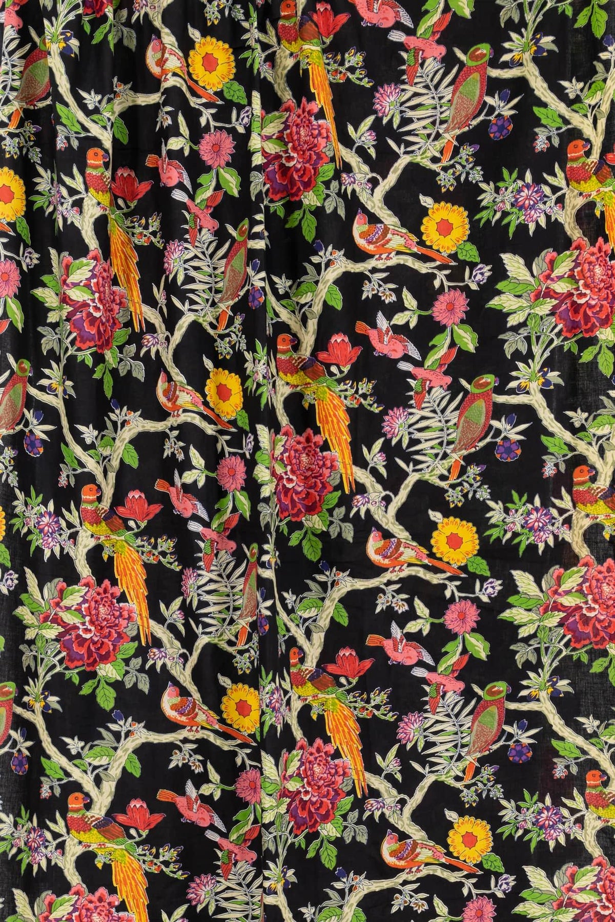 Birdy India Cotton Woven - Marcy Tilton Fabrics