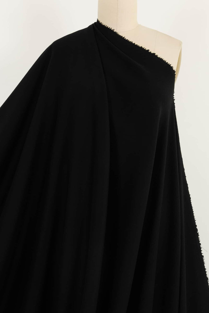 Black Cashmere #3 Woven - Marcy Tilton Fabrics