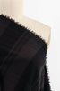 Blackened Eggplant Japanese Cotton/Wool Plaid Woven - Marcy Tilton Fabrics