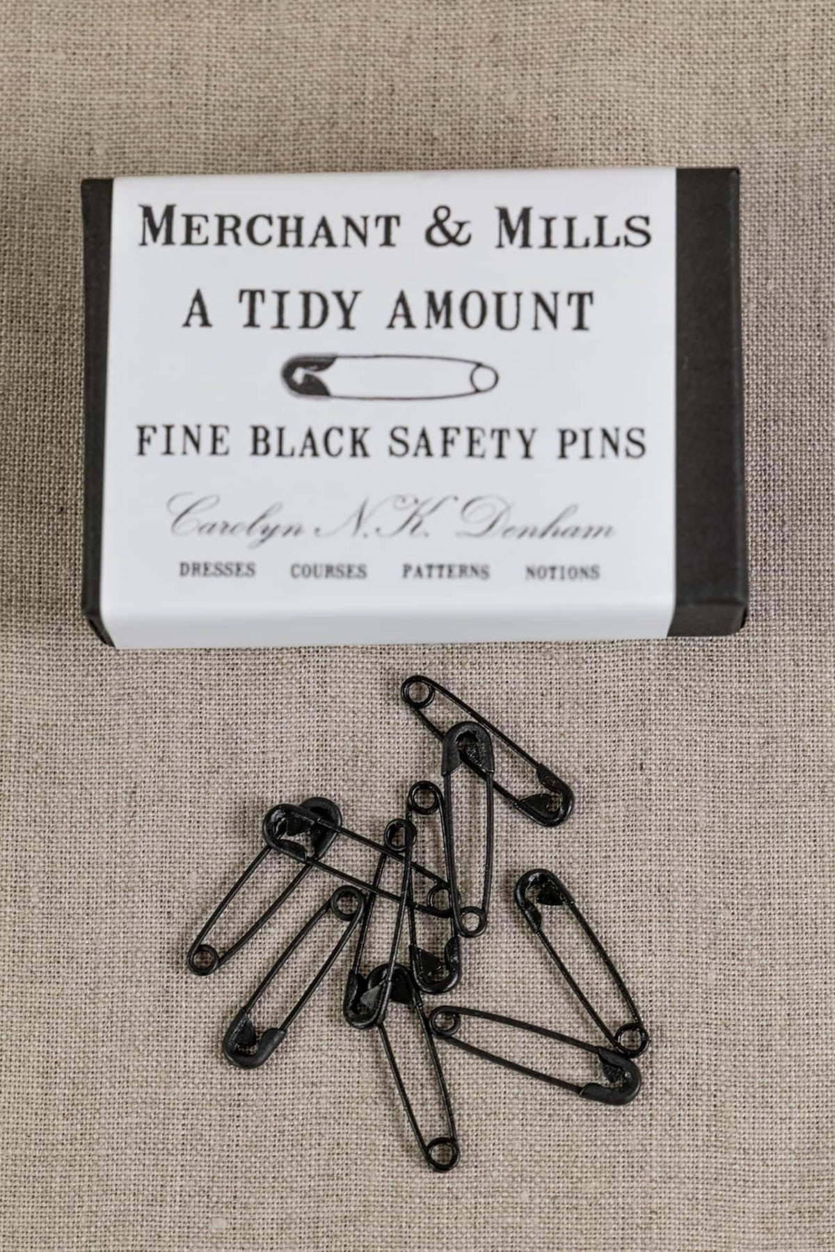 Safety Pins Black - Merchant & Mills