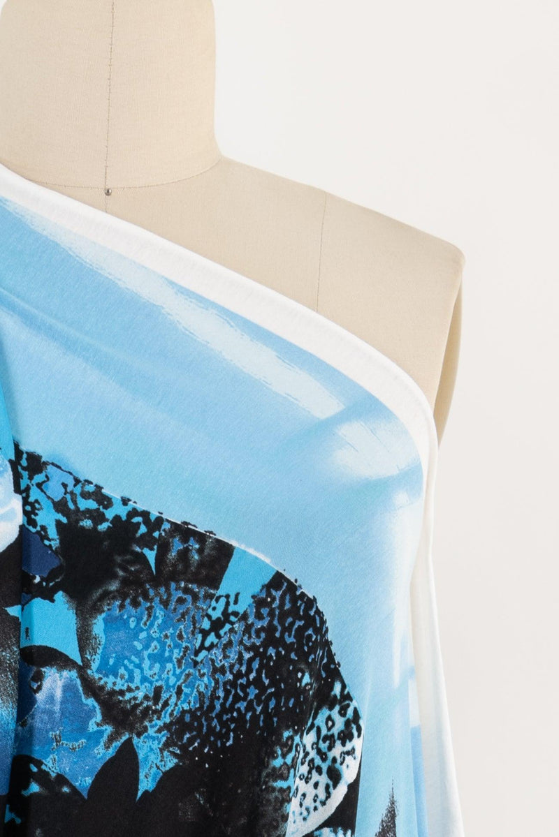 Blue Bayou Italian Knit - Marcy Tilton Fabrics