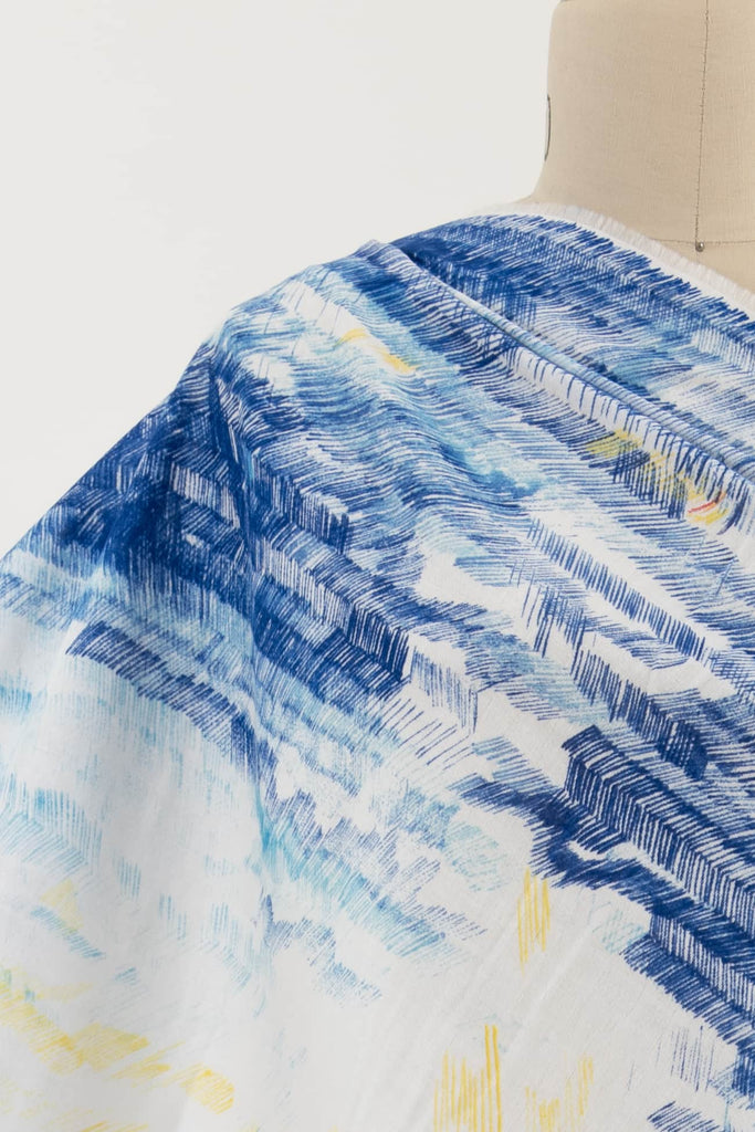 Blue Bayou Japanese Double Gauze Woven - Marcy Tilton Fabrics