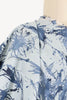 Blue Spatter Italian Cotton Woven - Marcy Tilton Fabrics