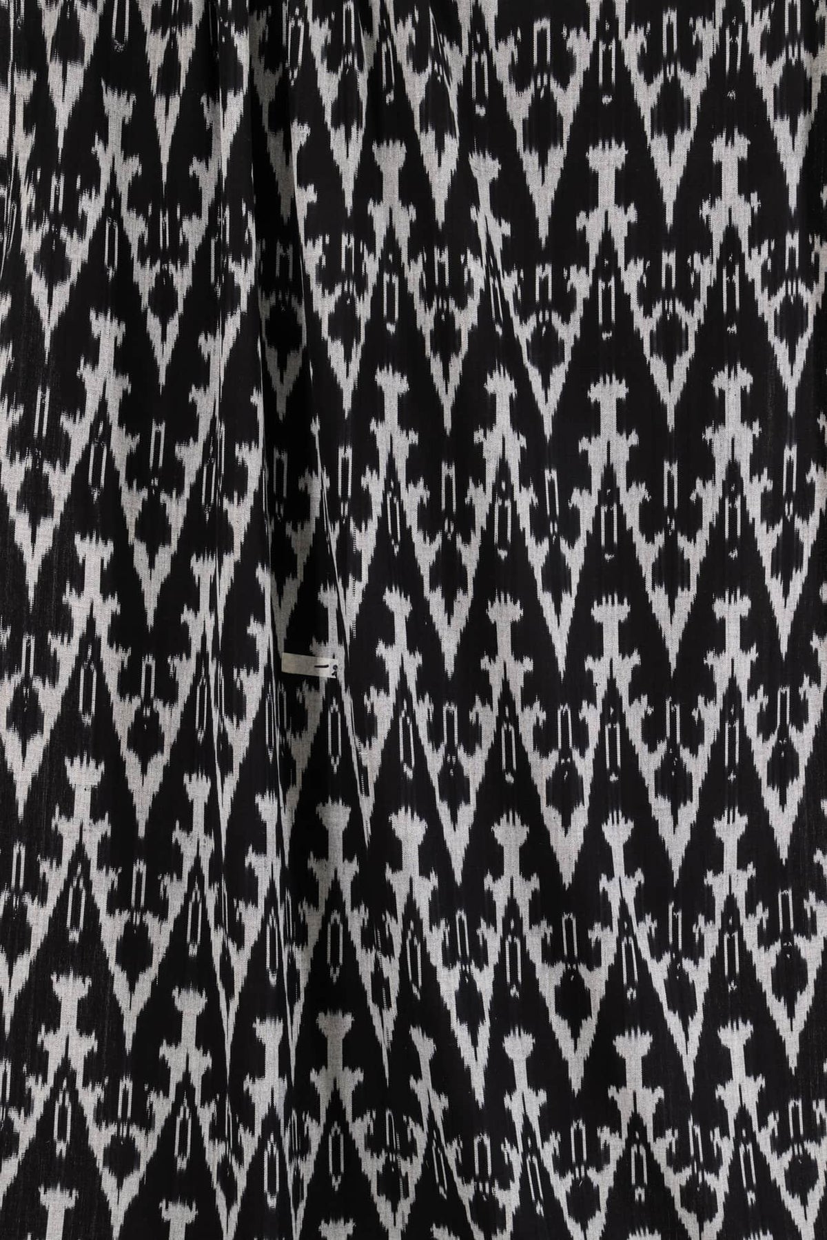 Bombay Black Cotton Ikat Woven - Marcy Tilton Fabrics