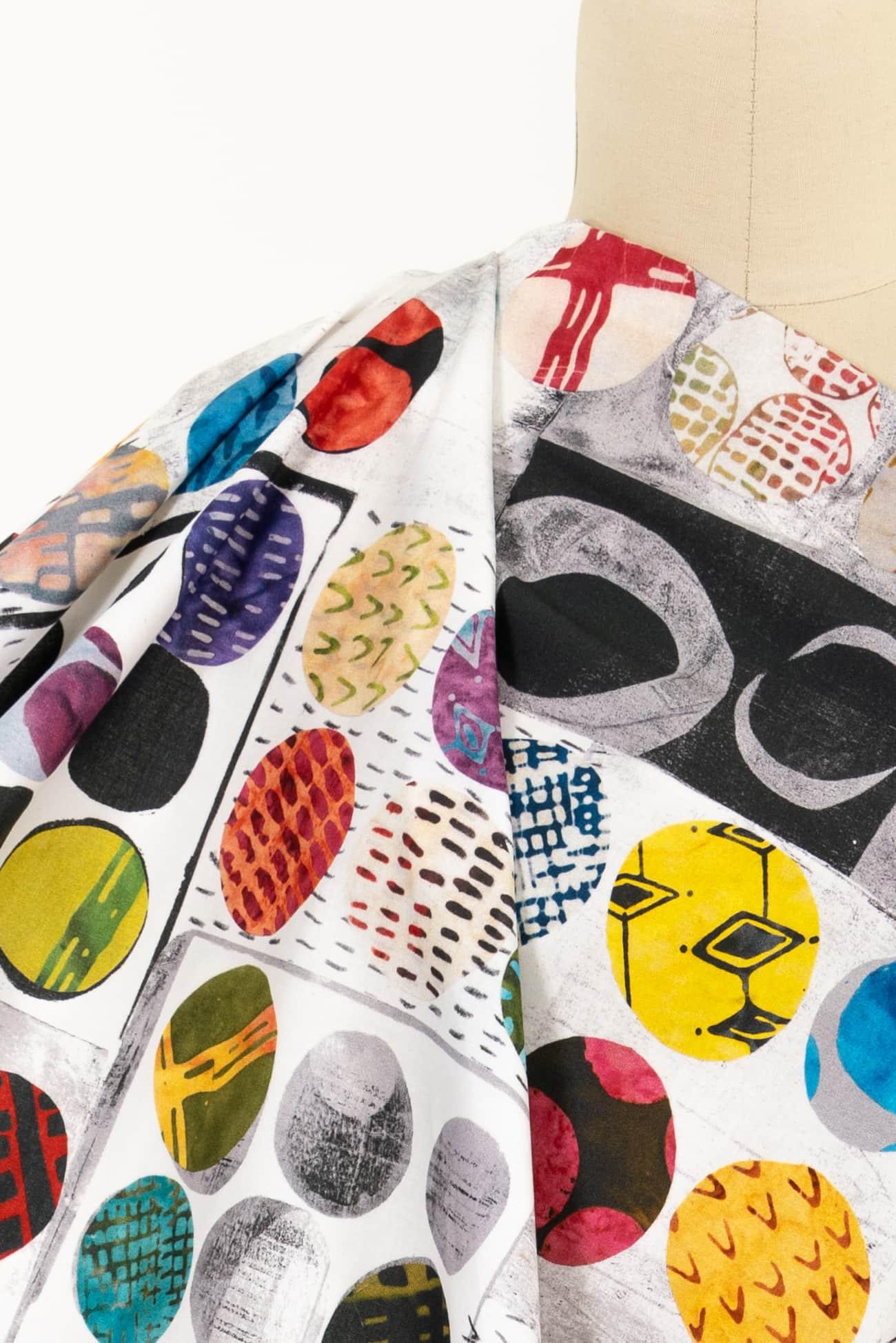 Bright Spot Cotton Woven - Marcy Tilton Fabrics