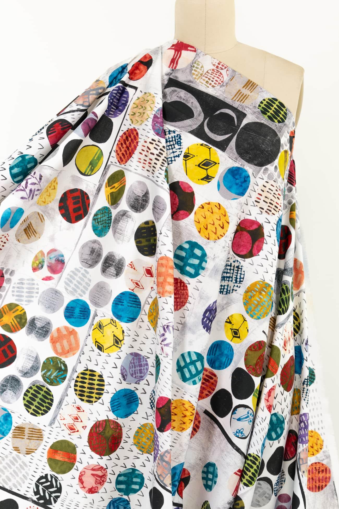 Bright Spot Cotton Woven - Marcy Tilton Fabrics