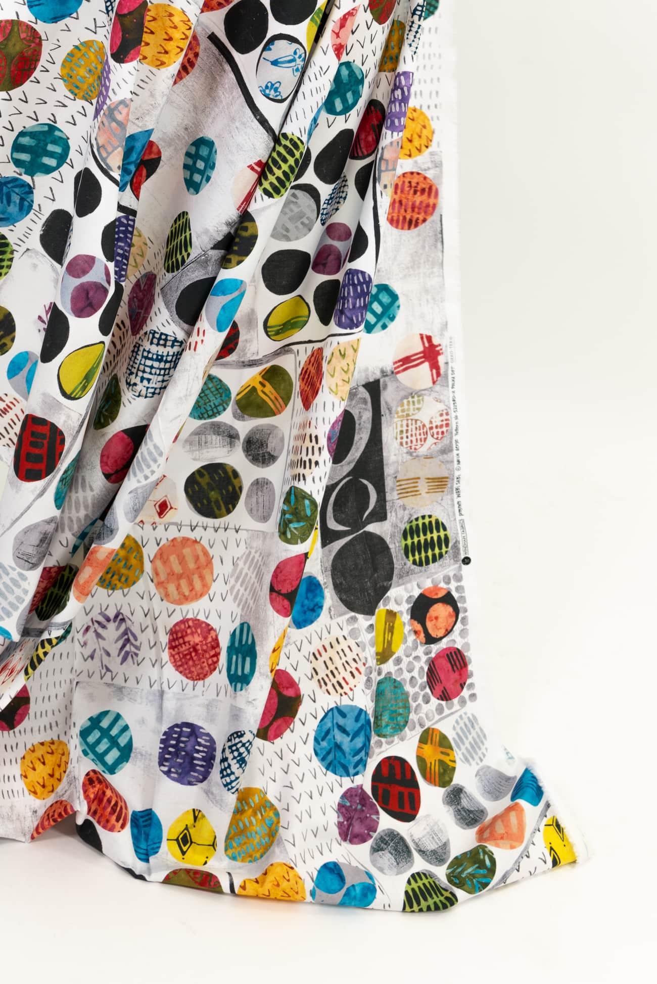 Bright Spot Cotton Woven - Marcy Tilton Fabrics