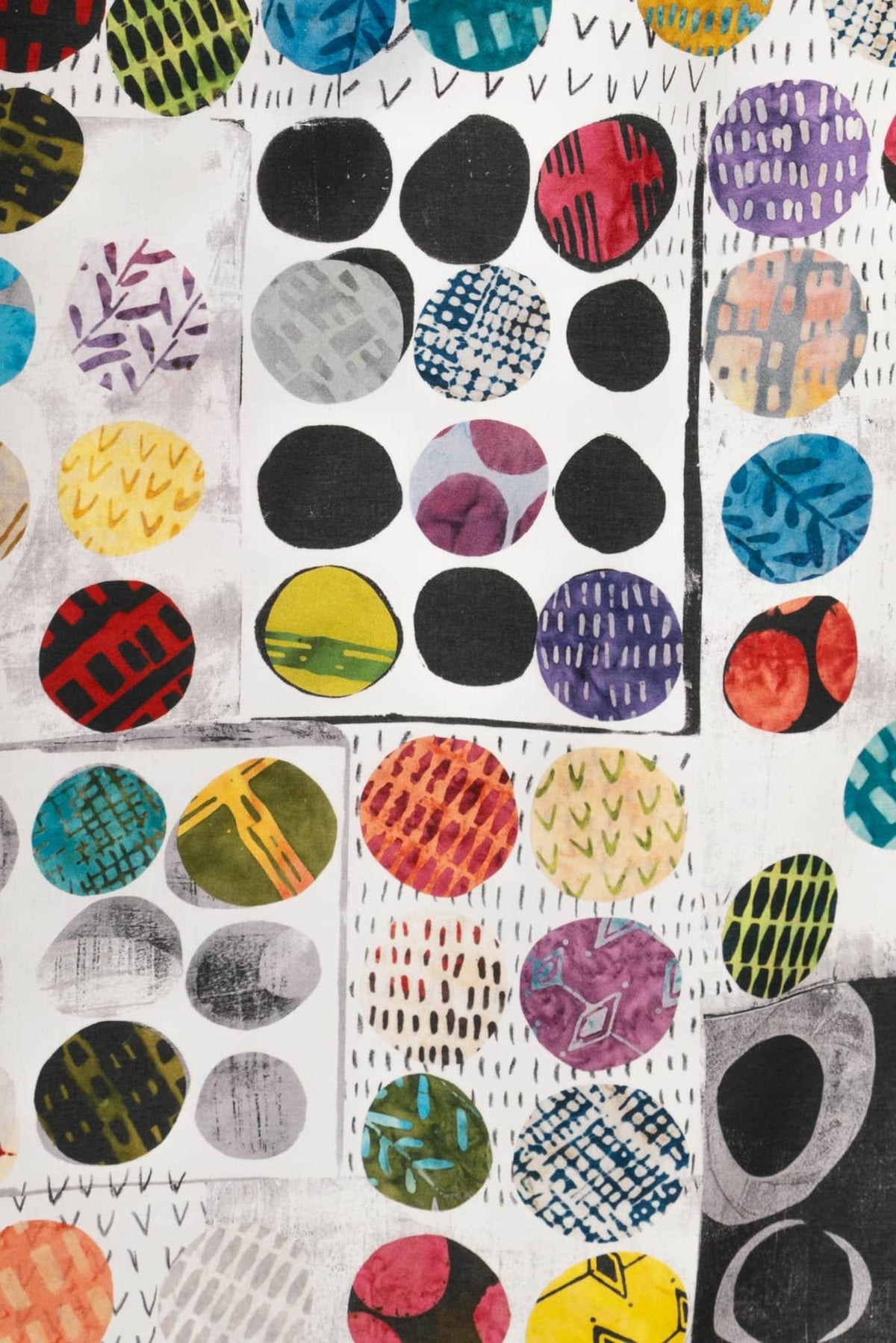 Bright Spot Cotton Woven - Marcy Tilton Fabrics