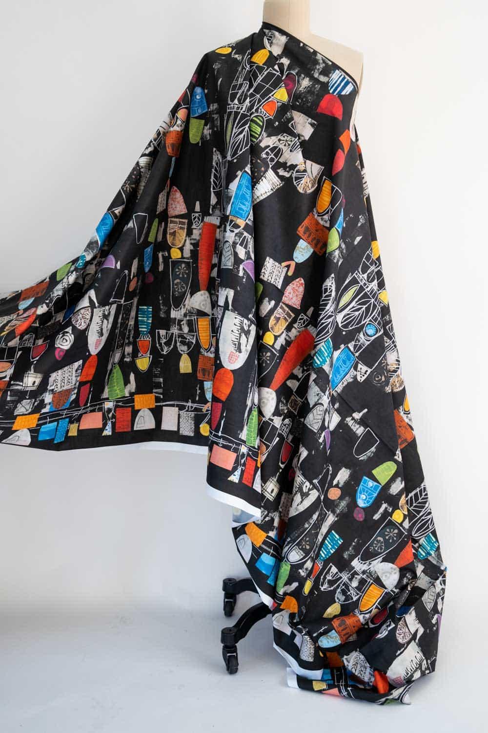 Brocante Cotton Woven - Marcy Tilton Fabrics