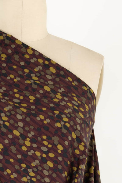 Cabernet Dots Cotton Woven - Marcy Tilton Fabrics