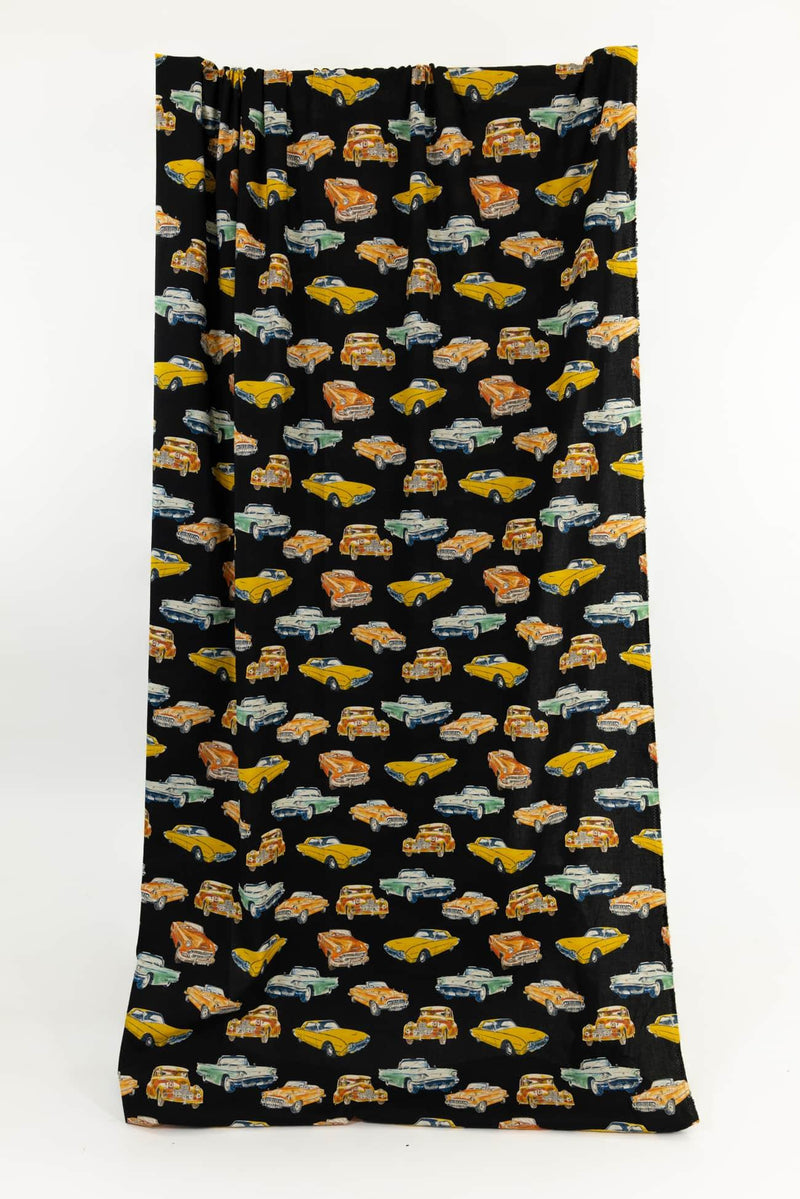 Car Show Japanese Cotton Woven - Marcy Tilton Fabrics