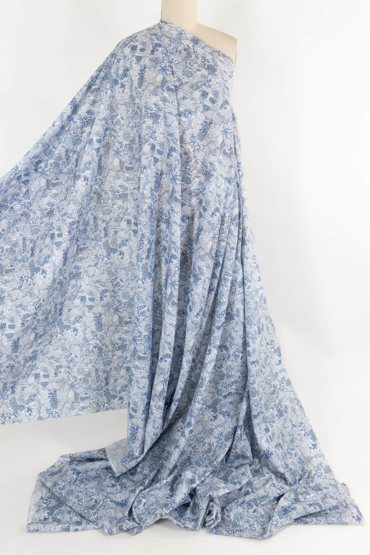 City Blues Liberty Cotton Woven - Marcy Tilton Fabrics