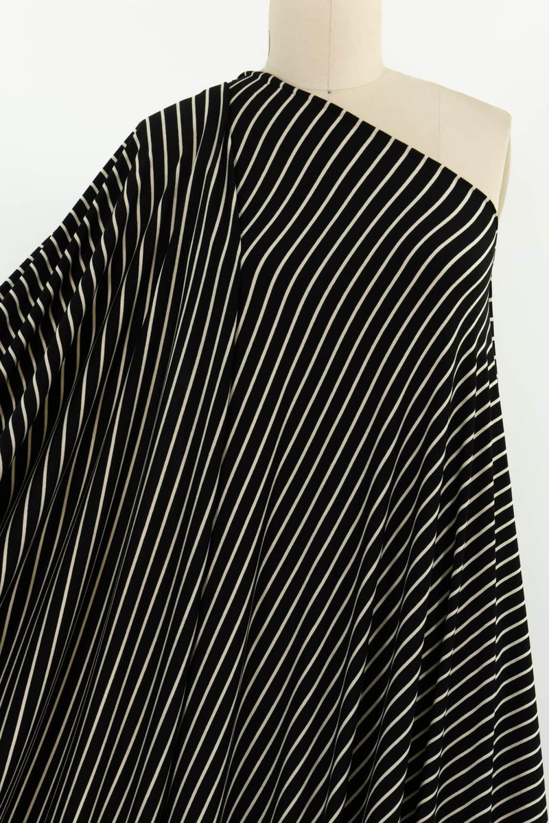 Clarinet Stripe USA Knit - Marcy Tilton Fabrics