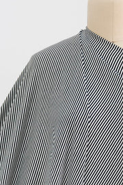 Cliff Stripe Bamboo Rayon/Spandex Knit - Marcy Tilton Fabrics