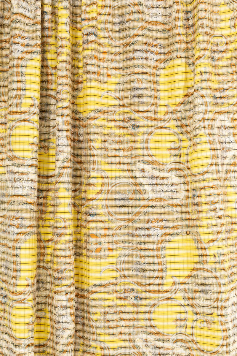 Daffodil Paisley Italian Cotton Woven - Marcy Tilton Fabrics
