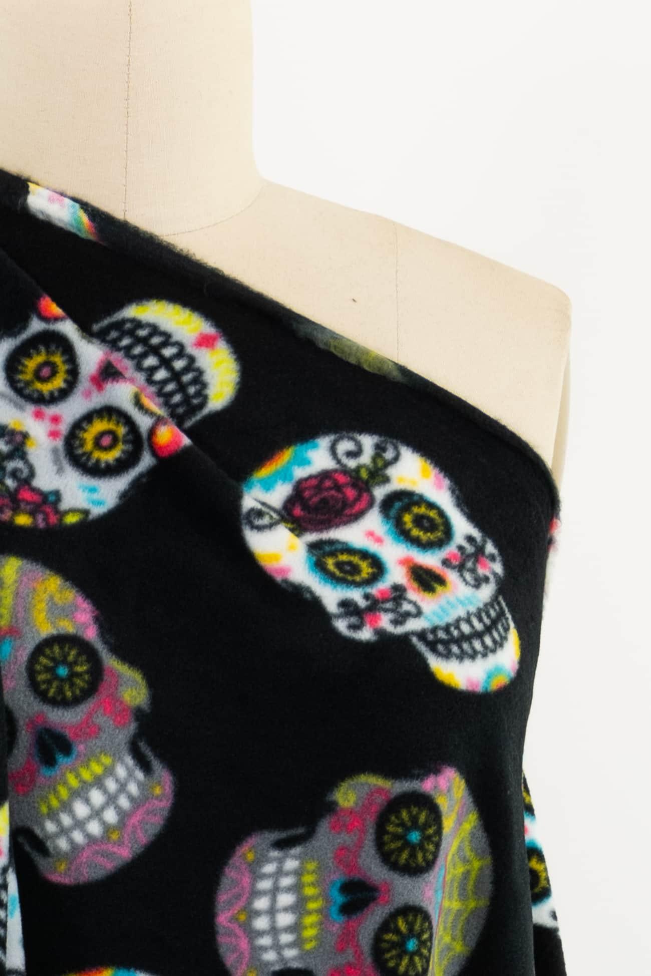 Day Of The Dead Fleece Knit – Marcy Tilton Fabrics