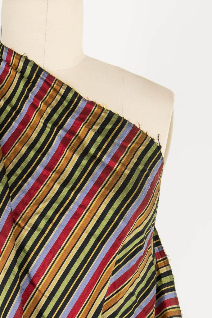 Deeda Stripe Silk Woven - Marcy Tilton Fabrics