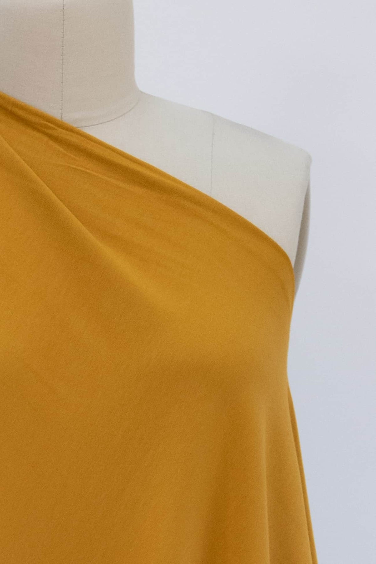 Dijon Mustard Cotton/Spandex Knit - Marcy Tilton Fabrics