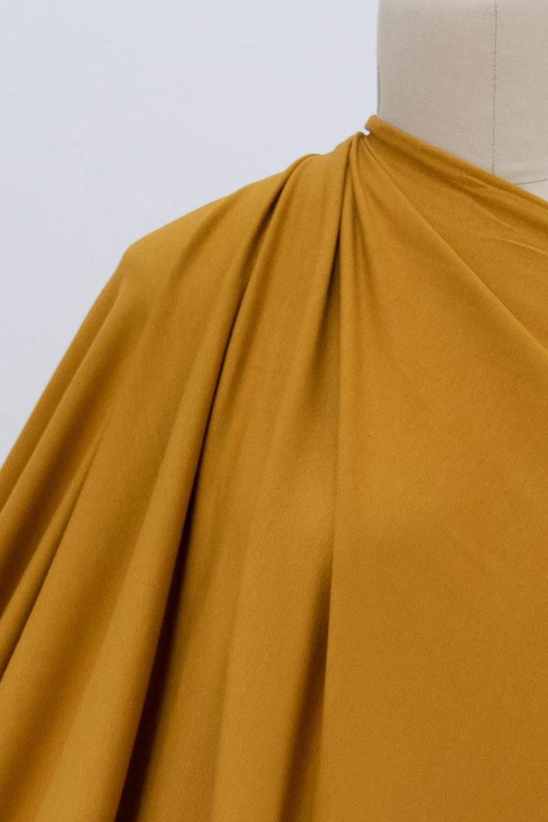 Dijon Mustard Cotton/Spandex Knit - Marcy Tilton Fabrics