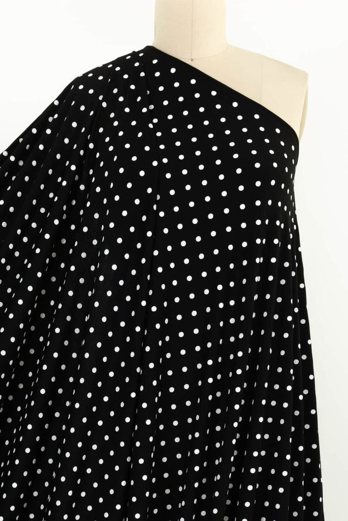 Domino Dots USA Knit - Marcy Tilton Fabrics