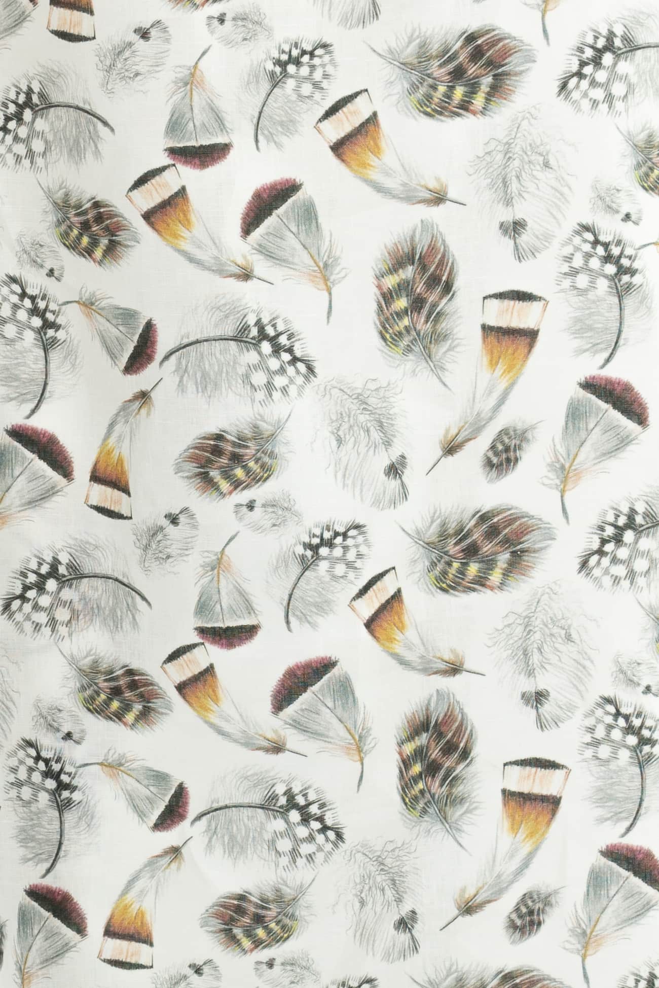 Fine Feathers Euro Linen Woven - Marcy Tilton Fabrics