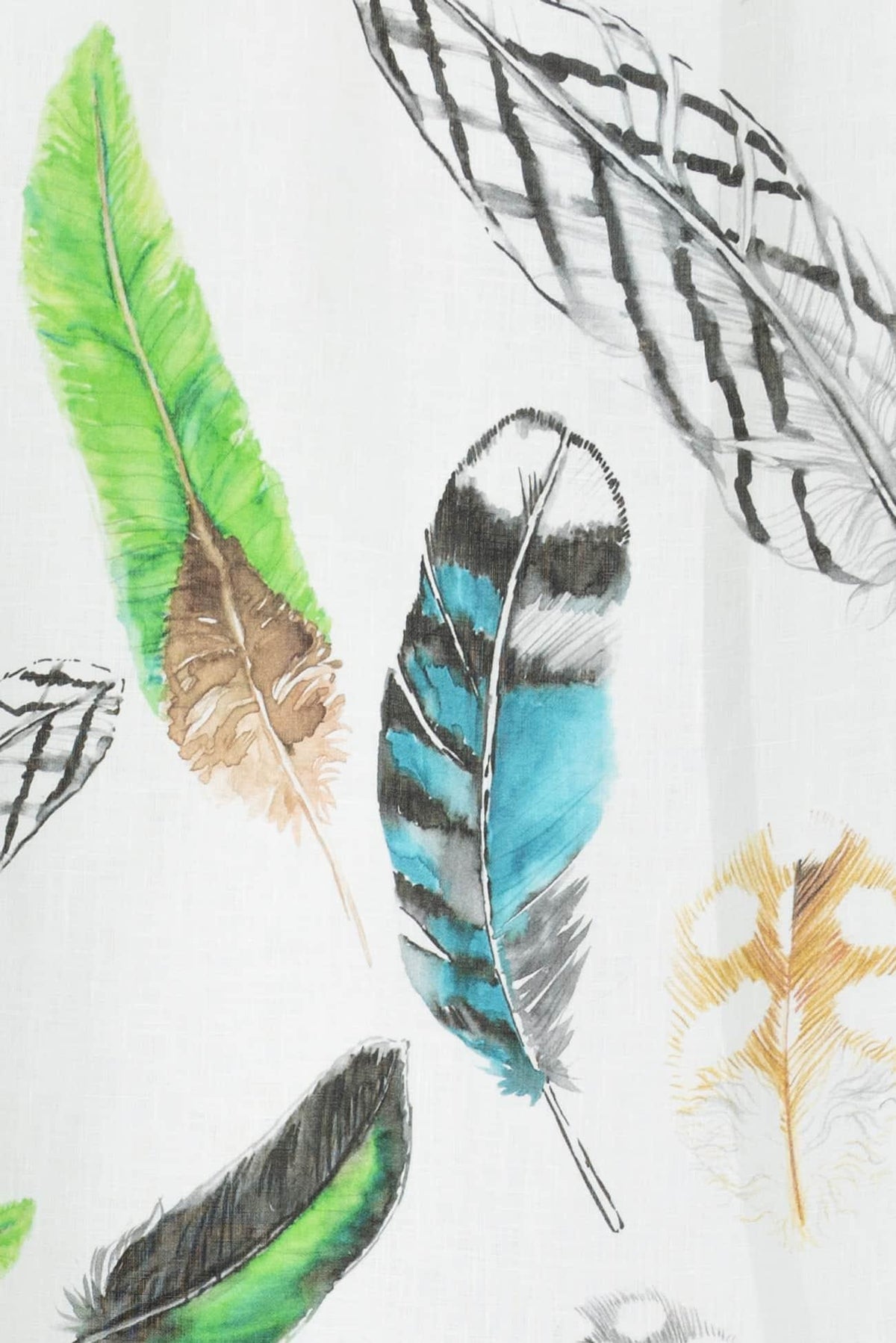 Fine Feathers Linen Woven - Marcy Tilton Fabrics
