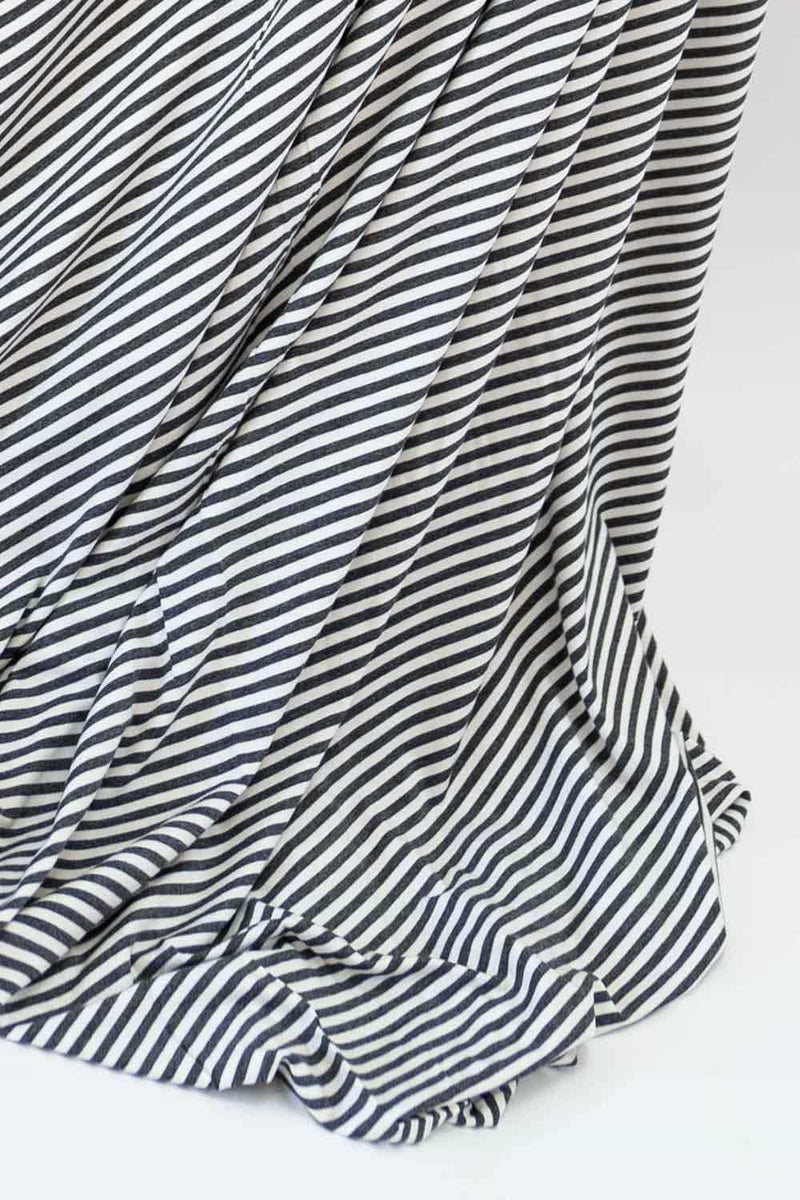 Gary Cooper Stripe Bamboo Knit - Marcy Tilton Fabrics