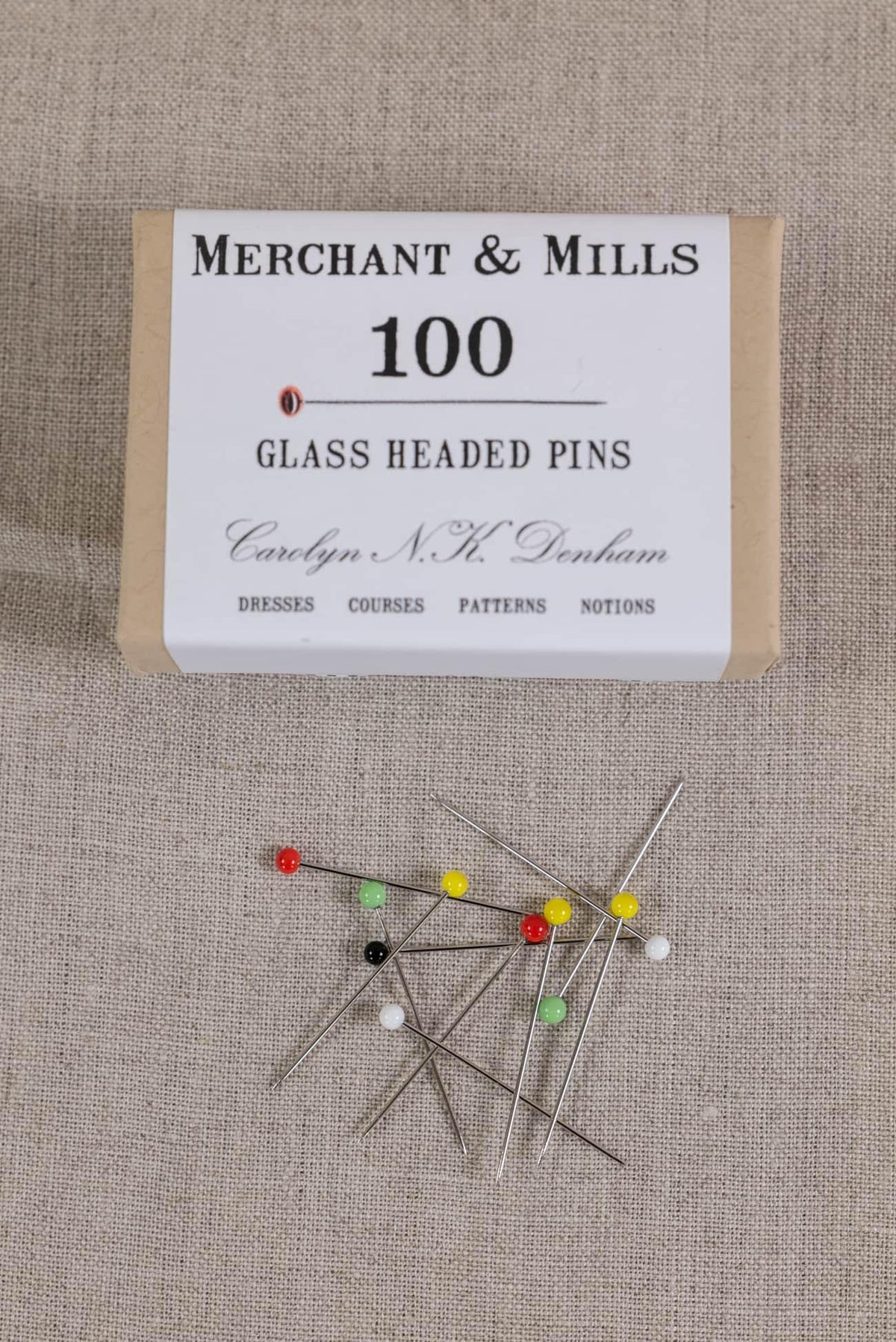 Glass Head Pins – Marcy Tilton Fabrics