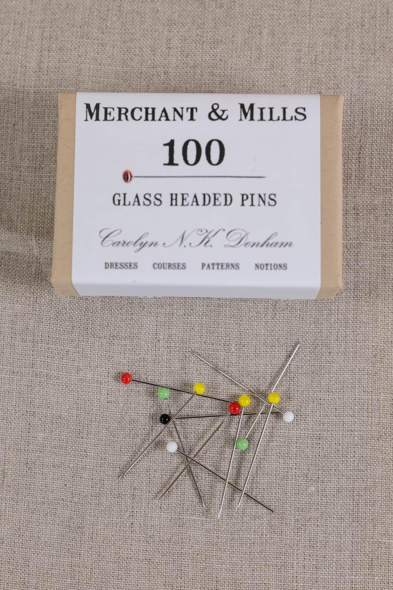 Glass Head Pins - Marcy Tilton Fabrics