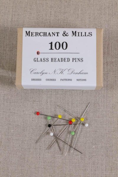 Glass Head Pins - Marcy Tilton Fabrics
