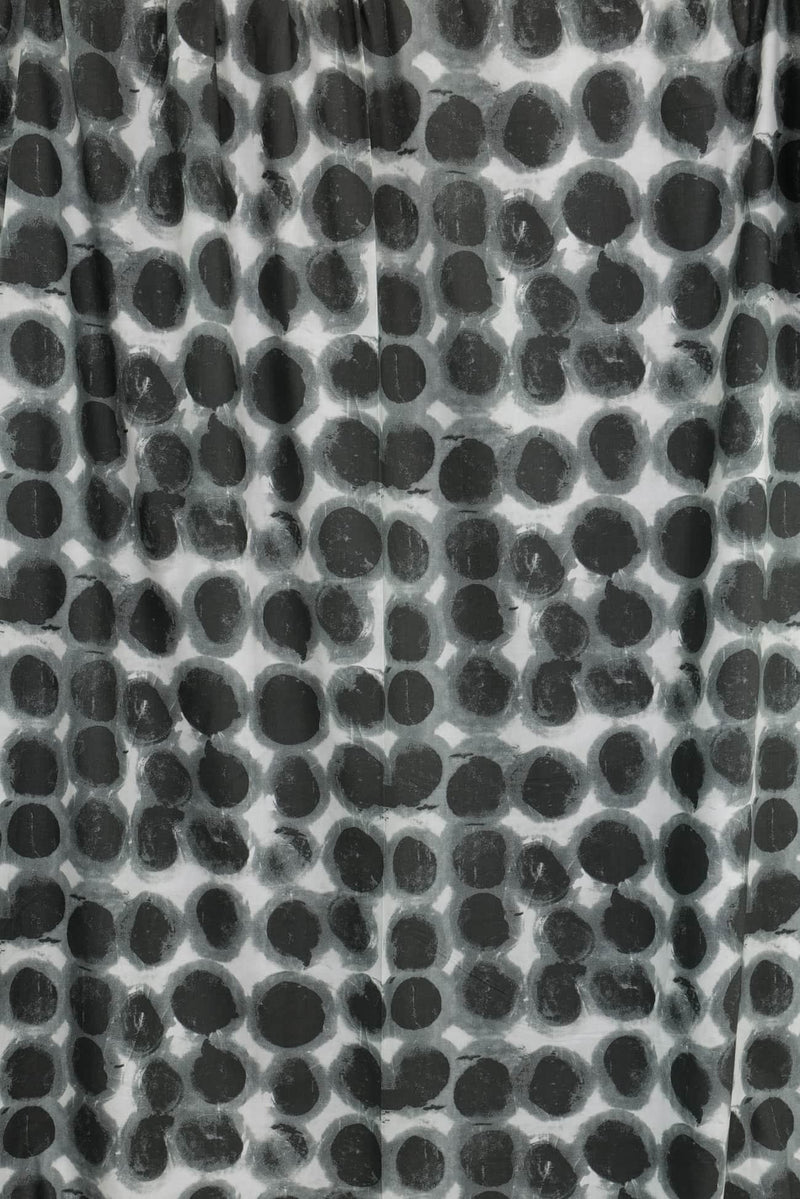 Gray Cloud Dots Cotton Woven - Marcy Tilton Fabrics