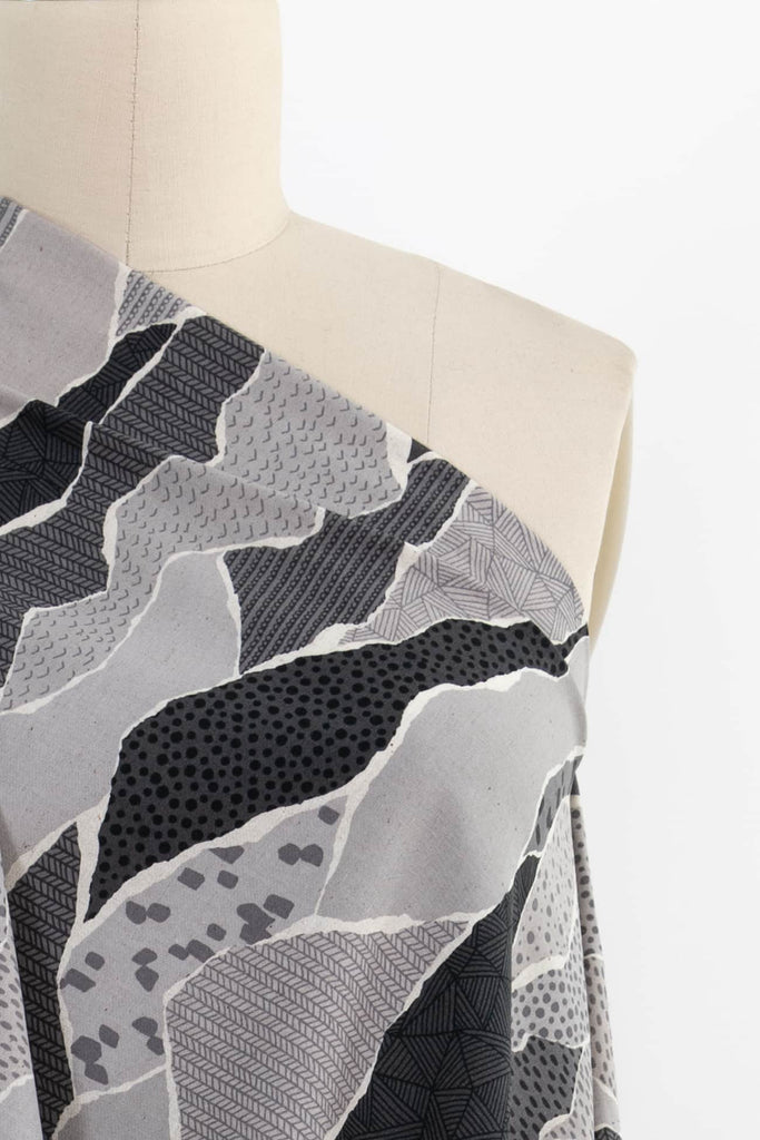 Gray Hills Japanese Cotton/Linen Woven - Marcy Tilton Fabrics