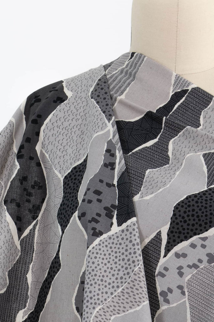 Gray Hills Japanese Cotton/Linen Woven - Marcy Tilton Fabrics