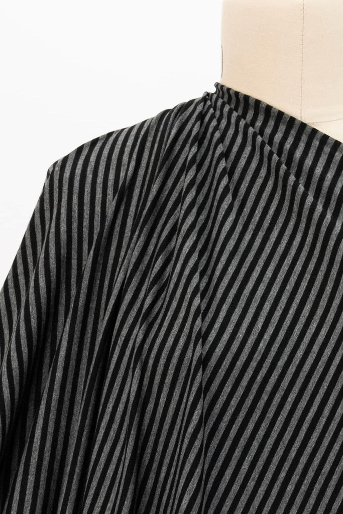 Hamlet Stripe Bamboo Rayon/Spandex Knit - Marcy Tilton Fabrics