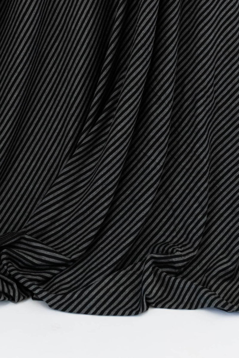 Hamlet Stripe Bamboo Rayon/Spandex Knit - Marcy Tilton Fabrics